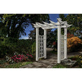 Vita Fairfield Deluxe Vinyl Arbor 58"x92" White