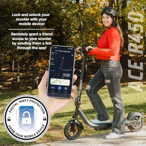 Hover-1 H-1 Pro Series Ace R350 Foldable Electric Scooter Grey