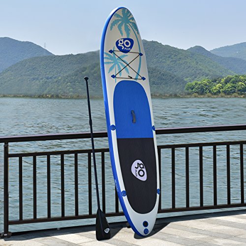 HOMGX 11’ Inflatable Stand Up Paddle Board Blue + White