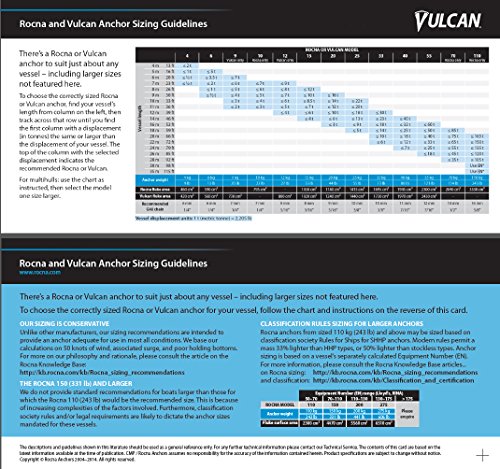 Rocna Vulcan Stainless Steel Anchor 9 kg