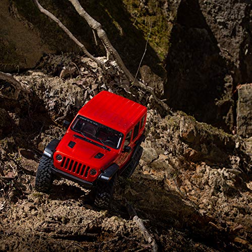Axial 1/10 SCX10 III Jeep JLU Wrangler with Portals RTR Orange