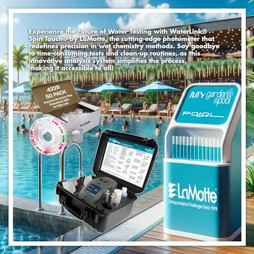 My Garden Pool Lamotte WaterLink Spin Touch Kit Black