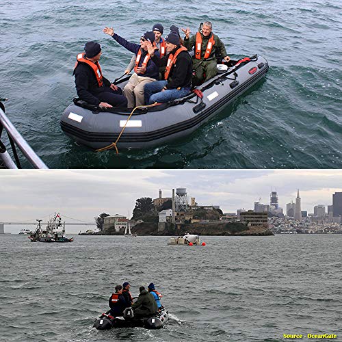 Seamax Ocean430T Commercial Grade Inflatable Boat 14ft Dark Grey