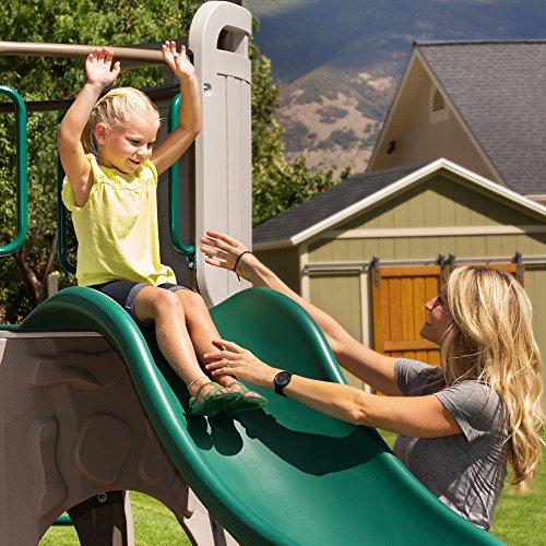 Lifetime Adventure Tower Swing Set Earthtone