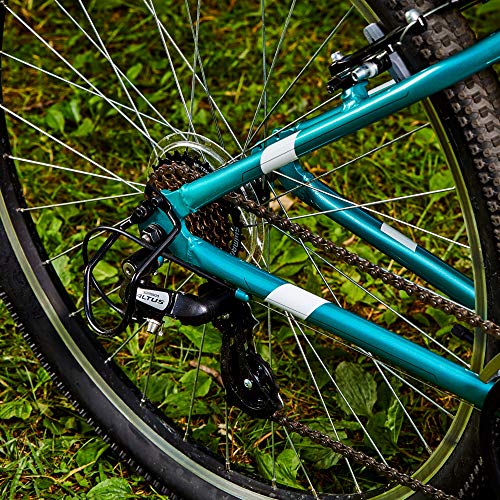 ROYCE UNION Women's Mountain Bike 27.5" 21-Speed Aluminum Frame Metallic Teal
