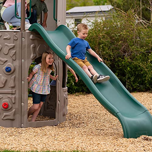 Lifetime Adventure Slide Tower Playset Earthtone
