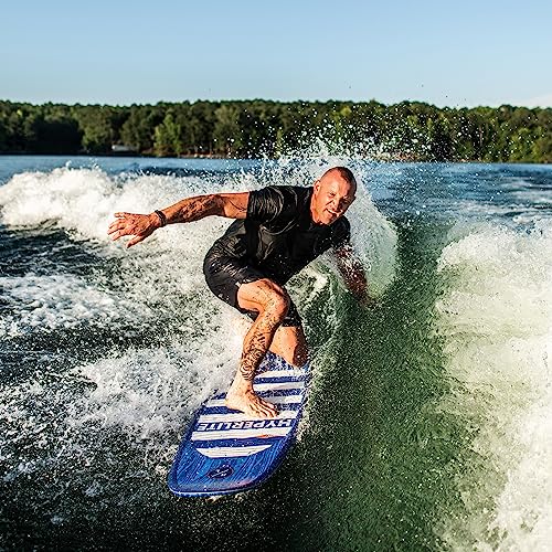 Hyperlite Landlock Wakesurf Board Blue