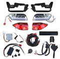 Revenge Golf Cart Parts & Accessories Deluxe LED Light Kit for Club Car Tempo Golf Carts Black
