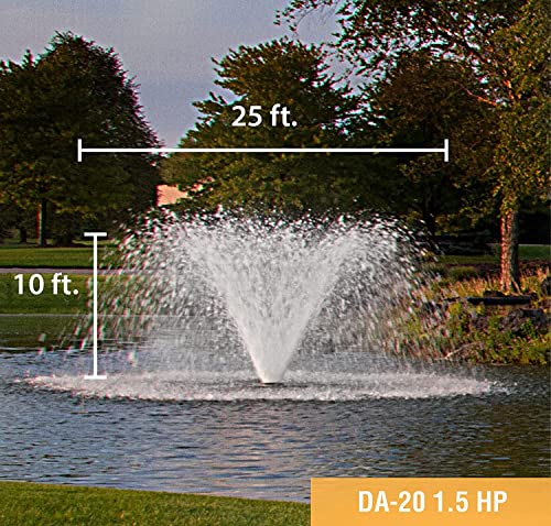 Scott Aerator 0.5 HP 115V DA-20 LED Light Combo 2 Light Kit