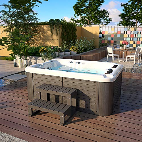 SymbolicSpas Outdoor Hydrotherapy Bathtub Whirlpool SPA SYM6016A - 51 Jets