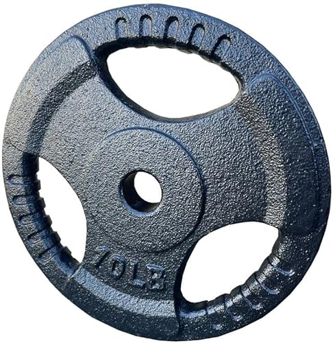 French Fitness Standard Cast Iron 1" Weight Plate Set 450 lbs (New)