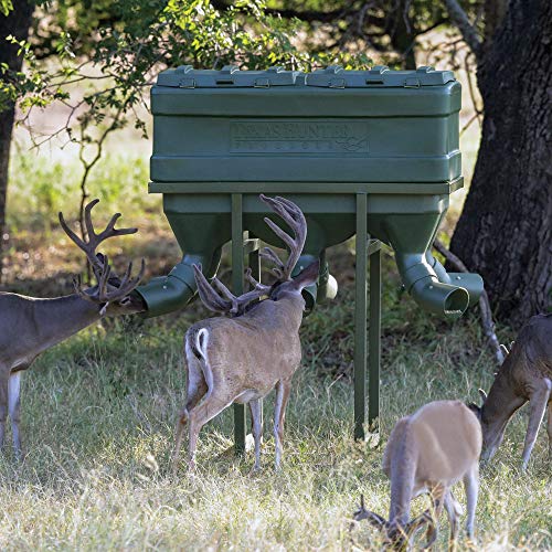 Texas Hunter Products 2000lb Xtreme Protein Feeder Model XPF2000 Hunter Green