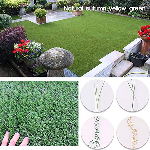 Petgrow Synthetic Artificial Grass Turf Lawn 8ft x 70ft Green
