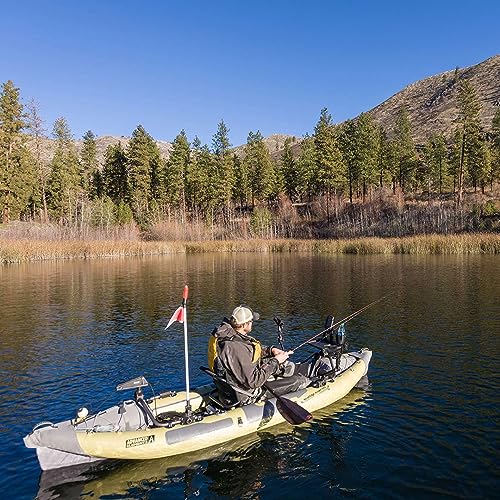 Advance Elements Straitedge Angler Pro Inflatable Fishing Kayak Khaki
