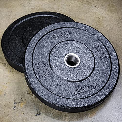PRx Performance Crumb Rubber Bumper Plate Pairs Black