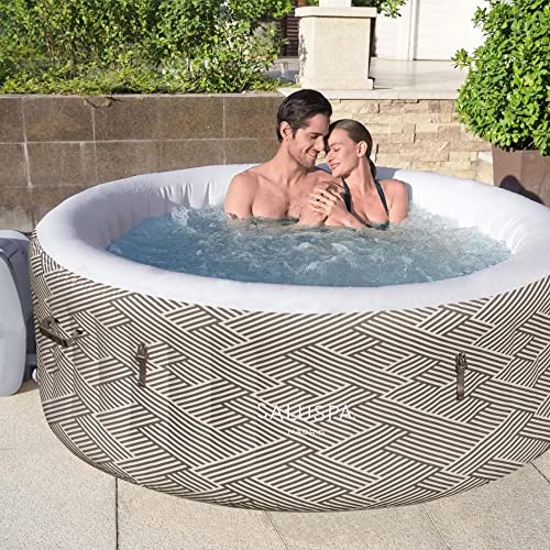 Bestway Madrid SaluSpa 2-4 Person Inflatable Hot Tub with AirJets and App Control