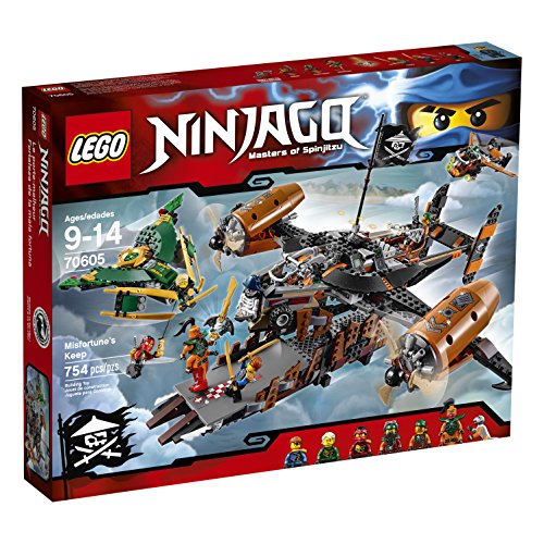 LEGO Ninjago Misfortune's Keep 70605 Building Kit 754 Piece Multicolor