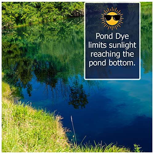 Natural Waterscapes Reflective Black Pond Dye Packets - 80 Water Soluble Packs Black