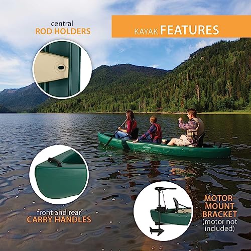 Lifetime Wasatch Canoe 13" Green