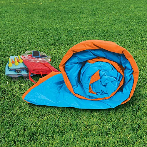 BANZAI Inflatable Water Park Kiddie Pool with Slides & Cannons 2 Pack Multi