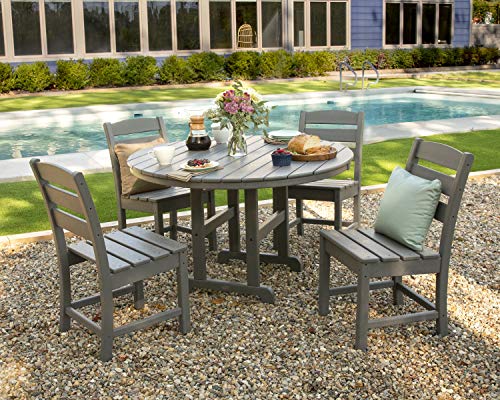 Polywood Lakeside Dining Set Black