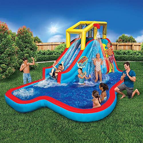 BANZAI Slide 'N' Soak Inflatable Water Park Small
