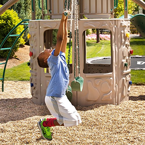 Lifetime Adventure Tower Swing Set Earthtone