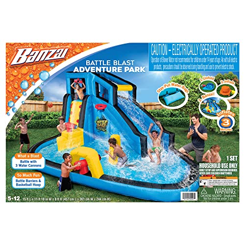 BANZAI Battle Blast Adventure Park Inflatable Multi