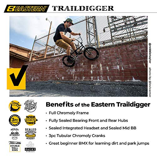 Eastern Bikes Traildigger 20 Inch BMX Bike Black