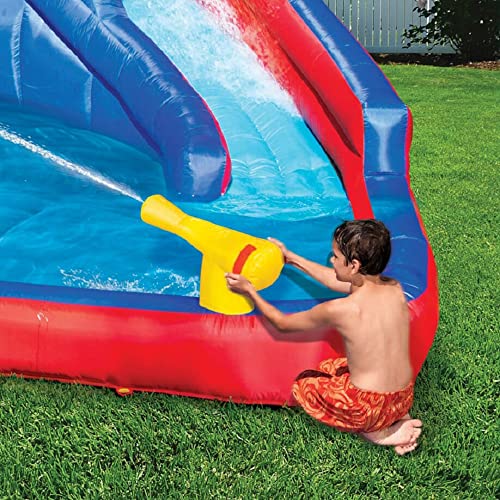 BANZAI Hydro Blast Inflatable Water Park for Kids Multicolor