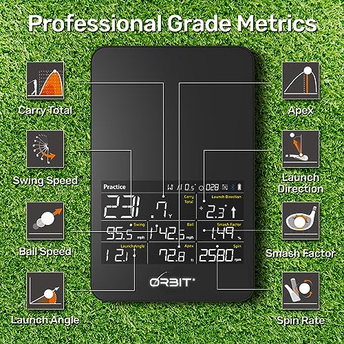 OPTISHOT Orbit Golf Simulator and Launch Monitor with Orion Software