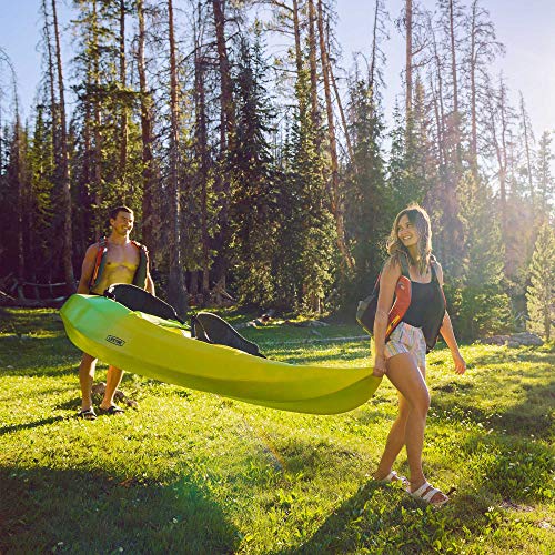 Lifetime Manta 100 Tandem Kayak with Paddles Yellow/Lime 10-Foot