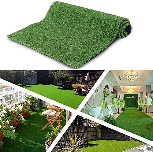 Sigetree Artificial Grass Mats Lawn Carpet 8 Feet Width