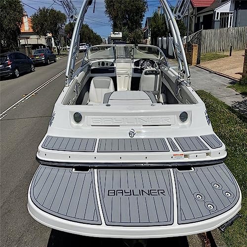 Valman Boat EVA Faux Teak Decking Floor for 2006 Bayliner 185 BR, Color Options Available