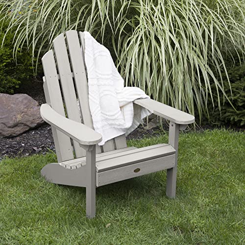 Highwood Classic Westport 6pc Set with 4 Adirondack Chairs and 2 Side Tables Harbor Gray
