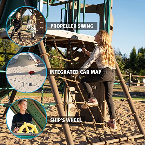 Lifetime Big Stuff Swing Set Earthtone
