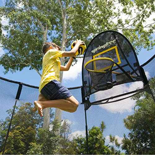 Springfree 13ft Large Square Trampoline FlexrHoop Bundle