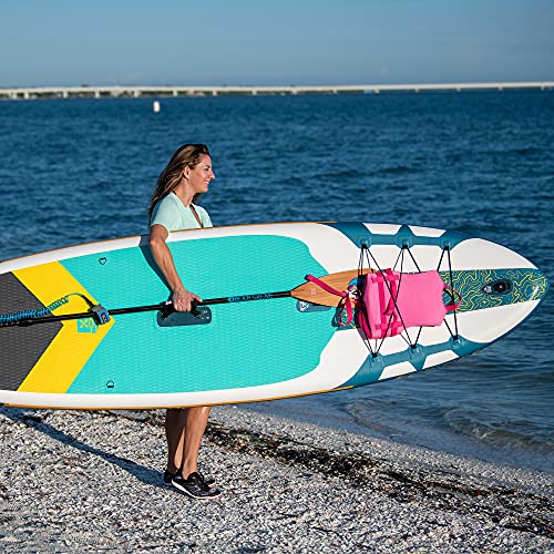 Body Glove Cruiser+ Inflatable Stand Up Paddle Board Teal/White
