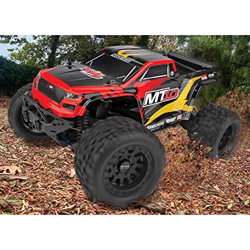 Team Associated Rival MT10 Brushless RTR V2 LiPo Combo Red