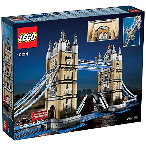 LEGO Tower Bridge 10214 Building Set Black/Green/Yellow