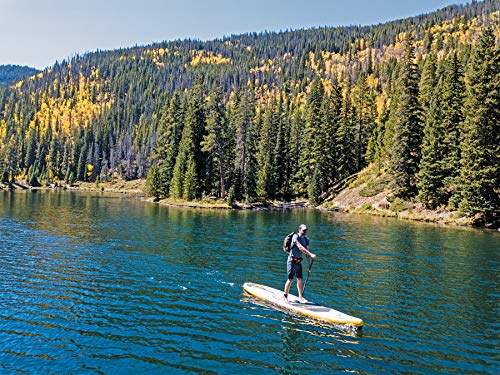 ADVANCED ELEMENTS Fishbone EX Inflatable Stand Up Paddle Board White