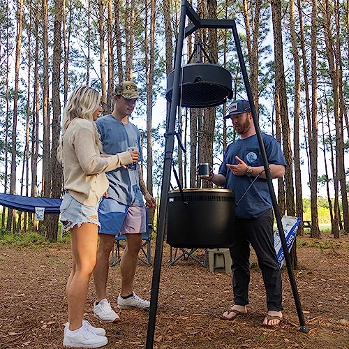 Burch Barrel Son of a Burch Portable Tripod Grill Black