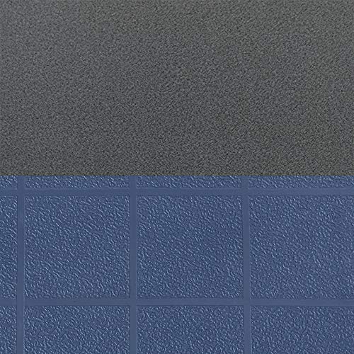 Regency Kee Height Adjustable Classroom Table Set with Four 12" Andy Chairs 42" Grey/Navy