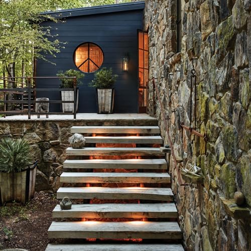Hinkley Landscape Lighting Nuvi Medium Hardscape Lights Set of 10 Bronze