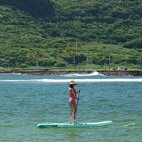 THURSO SURF Inflatable Stand Up Paddle Board All-Around SUP Waterwalker 126 Turquoise