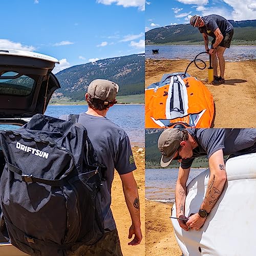 Driftsun Rover 120 Inflatable Kayak - White Classic