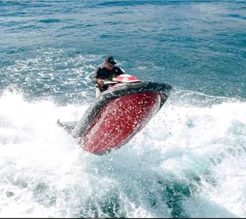 BOZHOUYUPIN Inflatable Jet Ski Fender Rib Kit 325x178x20cm Black
