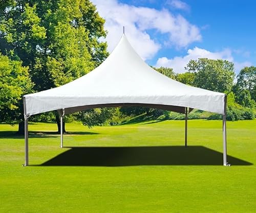 TentandTable 20' x 20' High Peak Frame Party Tent White