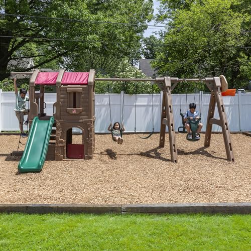 Step2 Naturally Playful Adventure Lodge Play Center Multicolor