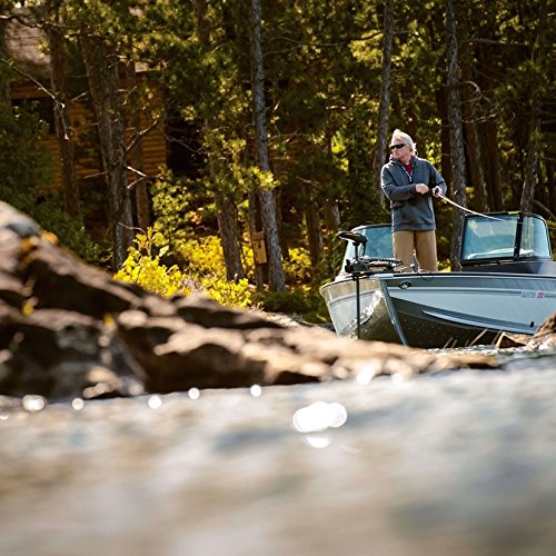 Minn Kota PowerDrive Freshwater Electric Trolling Motor with Universal Sonar 2, 70 lbs Thrust, 60" Shaft Black